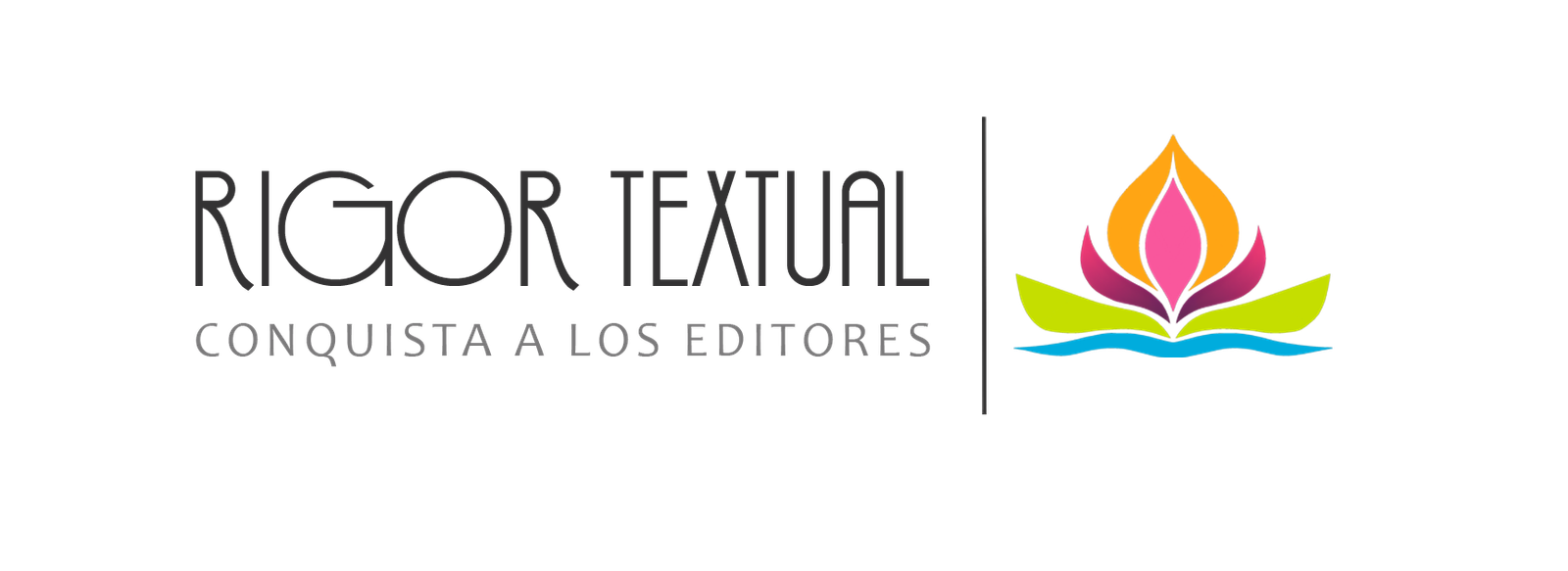 LOGOTIPO RIGORTEXTUAL CONQUISTA A LOS EDITORES