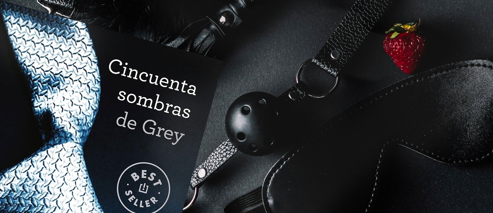 Portada del libro 'Cincuenta sombras de Grey', de E.L. James, utilizado como ejemplo de bestseller.
