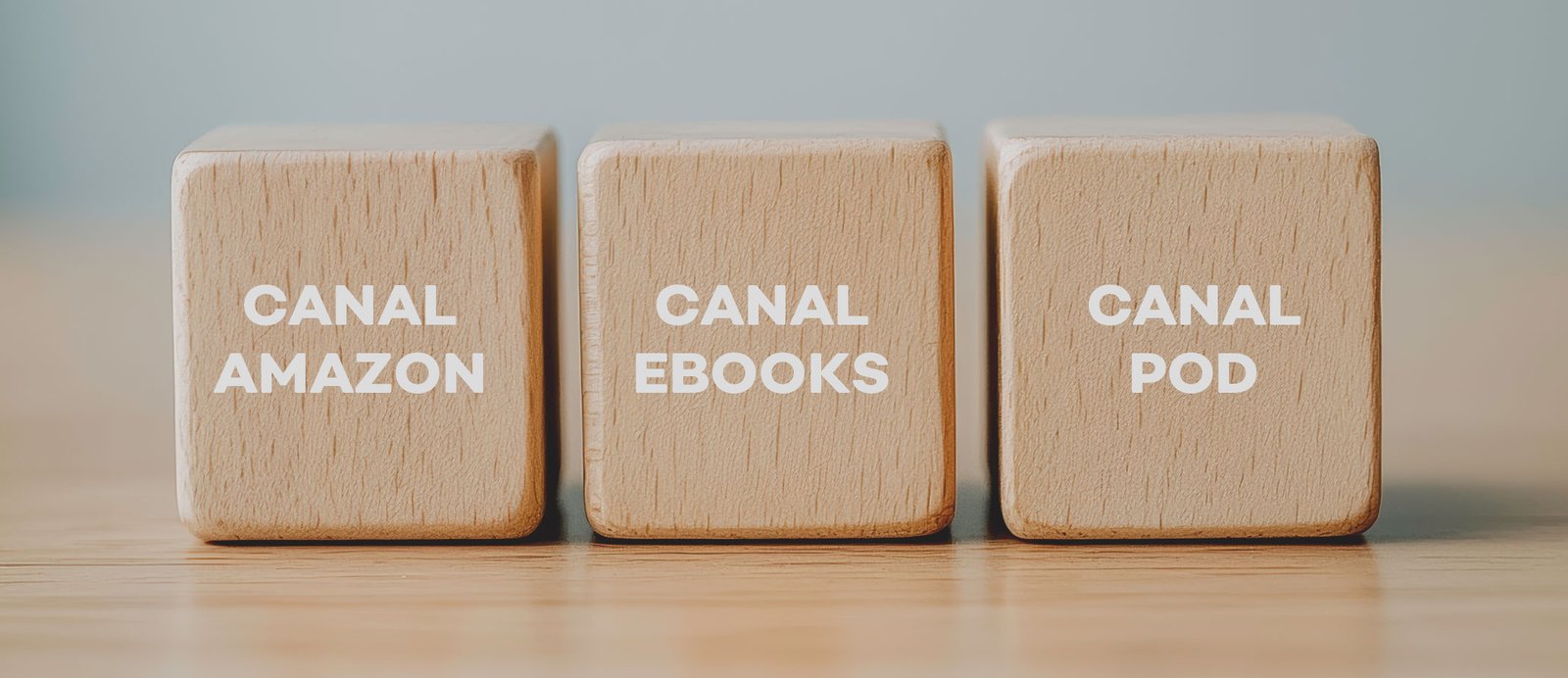 Esquema que muestra la estrategia de distribución de una editorial en tres frentes: Amazon KDP, De Marque e IngramSpark